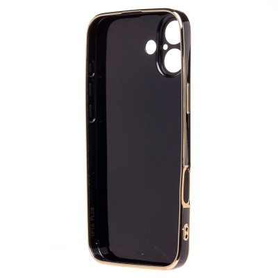 Чехол-накладка для Apple iPhone 16 Plus (черный) - SC301