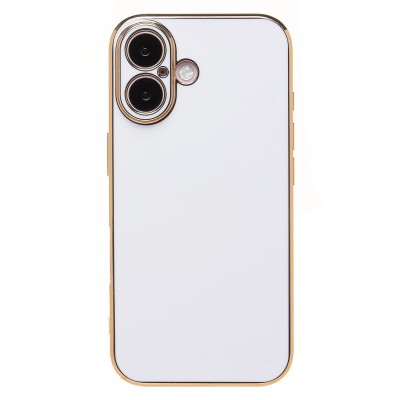 Чехол-накладка для Apple iPhone 16 (белый) - SC301