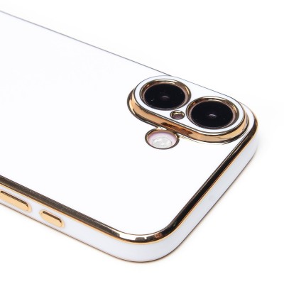 Чехол-накладка для Apple iPhone 16 (белый) - SC301