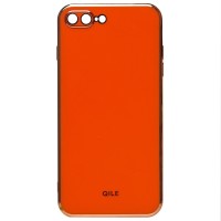 Чехол-накладка для Apple iPhone 8 Plus (оранжевый) - SC301