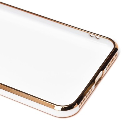 Чехол-накладка для Apple iPhone 8 Plus (белый) - SC301
