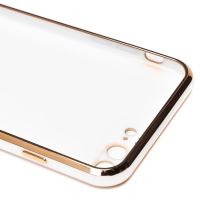 Чехол-накладка для Apple iPhone 8 Plus (белый) - SC301