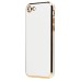 Чехол-накладка для Apple iPhone SE 2020 (белый) - SC301