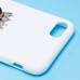 Чехол-накладка для Apple iPhone SE 2020 - (003) (белый) - SC302