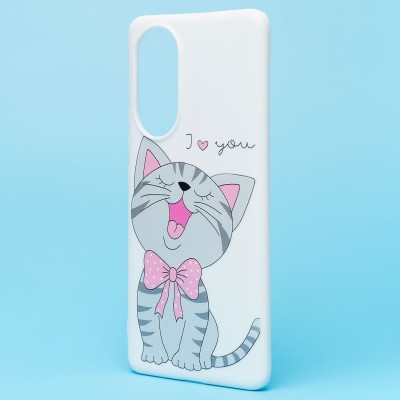 Чехол-накладка для Huawei nova 9 - (004) (белый) - SC302