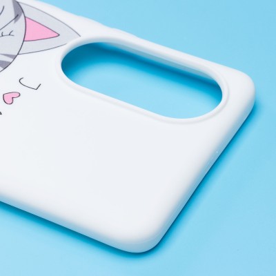 Чехол-накладка для Huawei nova 9 - (004) (белый) - SC302