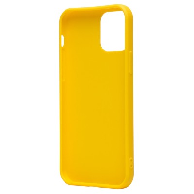 Чехол-накладка для Apple iPhone 12 (желтый) - SC303