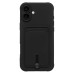 Чехол-накладка для Apple iPhone 16 Plus (черный) - SC304 c картхолдером