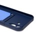 Чехол-накладка для Apple iPhone 16 Plus (темно-синий) - SC304 c картхолдером