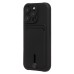 Чехол-накладка для Apple iPhone 16 Pro (черный) - SC304 c картхолдером