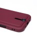Чехол-накладка для Apple iPhone 16 Pro (бордовый) - SC304 c картхолдером