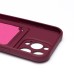 Чехол-накладка для Apple iPhone 16 Pro (бордовый) - SC304 c картхолдером