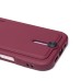 Чехол-накладка для Apple iPhone 16 (бордовый) - SC304 c картхолдером