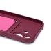 Чехол-накладка для Apple iPhone 16 (бордовый) - SC304 c картхолдером
