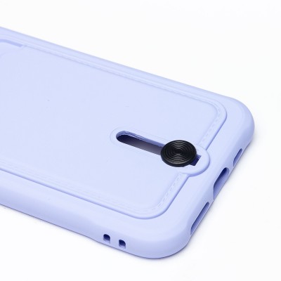 Чехол-накладка для Apple iPhone 11 Pro (темно-фиолетовый) - SC304 с картхолдером