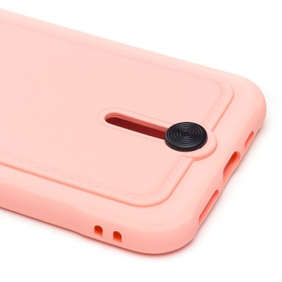 Чехол-накладка для Apple iPhone 11 Pro (светло-розовый) - SC304 с картхолдером