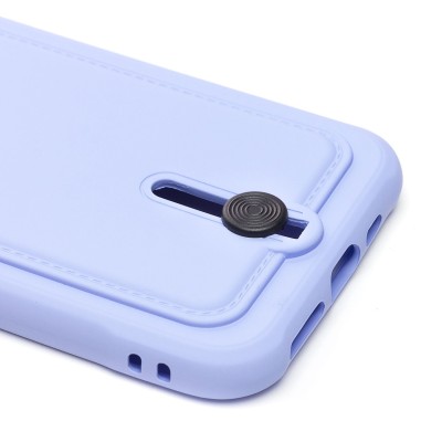 Чехол-накладка для Apple iPhone 11 Pro (светло-фиолетовый) - SC304 с картхолдером