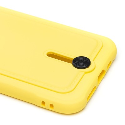 Чехол-накладка для Apple iPhone 11 Pro (желтый) - SC304 с картхолдером