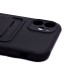 Чехол-накладка для Apple iPhone 11 (черный) - SC304 с картхолдером