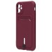 Чехол-накладка для Apple iPhone 11 (бордовый) - SC304 с картхолдером Чехол-накладка для Apple iPhone 11 (бордовый) - SC304 с картхолдером