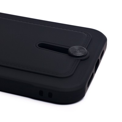 Чехол-накладка для Apple iPhone 13 Pro Max (черный) - SC304 с картхолдером Чехол-накладка для Apple iPhone 13 Pro Max (черный) - SC304 с картхолдером