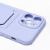 Чехол-накладка для Apple iPhone 14 Pro Max (темно-фиолетовый) - SC304 с картхолдером