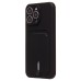 Чехол-накладка для Apple iPhone 15 Pro Max (черный) - SC304 с картхолдером