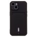Чехол-накладка для Apple iPhone 15 (черный) - SC304 с картхолдером