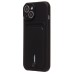 Чехол-накладка для Apple iPhone 15 (черный) - SC304 с картхолдером