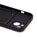 Чехол-накладка для Apple iPhone 15 (черный) - SC304 с картхолдером