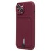 Чехол-накладка для Apple iPhone 15 (бордовый) - SC304 с картхолдером