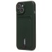 Чехол-накладка для Apple iPhone 15 (темно-зеленый) - SC304 с картхолдером