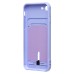 Чехол-накладка для Apple iPhone SE 2020 (темно-фиолетовый) - SC304 с картхолдером
