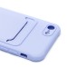 Чехол-накладка для Apple iPhone SE 2020 (светло-фиолетовый) - SC304 с картхолдером