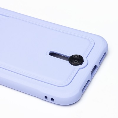 Чехол-накладка для Apple iPhone XR (темно-фиолетовый) - SC304 с картхолдером Чехол-накладка для Apple iPhone XR (темно-фиолетовый) - SC304 с картхолдером