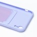Чехол-накладка для Apple iPhone XR (темно-фиолетовый) - SC304 с картхолдером Чехол-накладка для Apple iPhone XR (темно-фиолетовый) - SC304 с картхолдером
