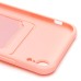 Чехол-накладка для Apple iPhone XR (светло-розовый) - SC304 с картхолдером Чехол-накладка для Apple iPhone XR (светло-розовый) - SC304 с картхолдером