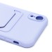 Чехол-накладка для Apple iPhone XR (светло-фиолетовый) - SC304 с картхолдером