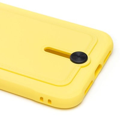 Чехол-накладка для Apple iPhone XR (желтый) - SC304 с картхолдером