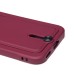 Чехол-накладка для Honor 200 lite (бордовый) - SC304 с картхолдером