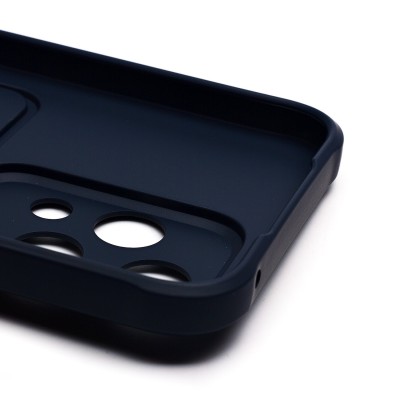 Чехол-накладка для Honor 200 Lite (темно-синий) - SC304 с картхолдером