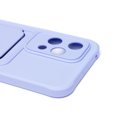 Чехол-накладка для Honor 200 lite (светло-фиолетовый) - SC304 с картхолдером