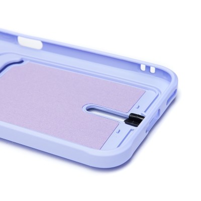 Чехол-накладка для Honor 200 lite (светло-фиолетовый) - SC304 с картхолдером