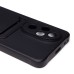 Чехол-накладка для Honor 200 Pro (черный) - SC304 с картхолдером