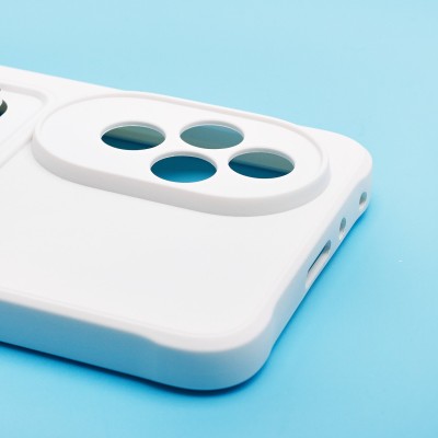 Чехол-накладка для Honor 200 (белый) - SC304 с картхолдером