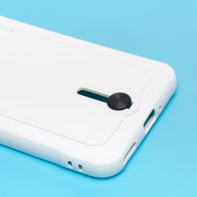 Чехол-накладка для Huawei nova 8i (белый) - SC304 с картхолдером
