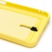 Чехол-накладка для Huawei nova 8i (желтый) - SC304 с картхолдером