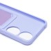 Чехол-накладка для Honor X7b 5G (светло-фиолетовый) - SC304 с картхолдером