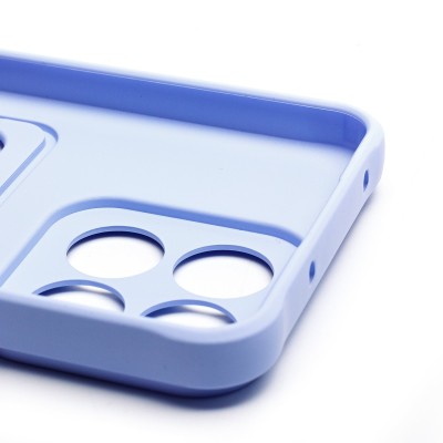 Чехол-накладка для Honor X7c (светло-фиолетовый) - SC304 с картхолдером