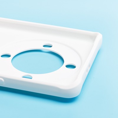 Чехол-накладка для Honor X9a (белый) - SC304 с картхолдером